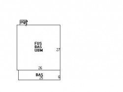1156 Chestnut St, Newton MA 02464-1309 floor plan