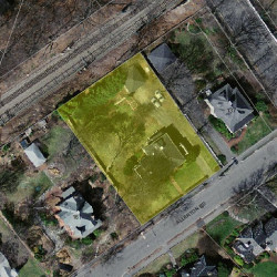 151 Allerton Rd, Newton MA 02461-1250 aerial view