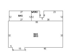 170 Evelyn Rd, Newton MA 02468-1042 floor plan