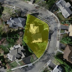 80 Cross Hill Rd, Newton MA 02459-3122 aerial view