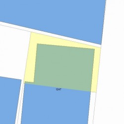 1247 Centre St, Newton MA 02459-1535 plot plan