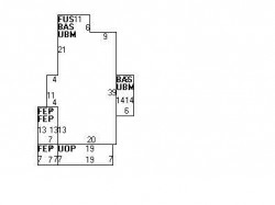 172 Pearl St, Newton MA 02458-1444 floor plan