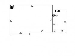 41 Melville Ave, Newton MA 02460-1223 floor plan