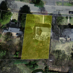 26 Wyman St, Newton MA 02468-1517 aerial view