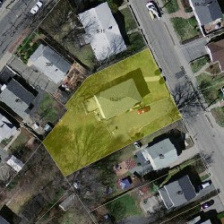 21 Bridge St, Newton MA  02458-1102 aerial view