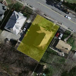 50 Washington St, Newton MA  02458-2220 aerial view