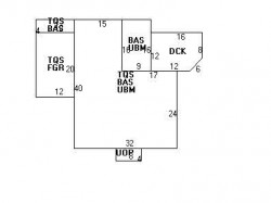 70 Hatfield Rd, Newton MA  02465-1229 floor plan