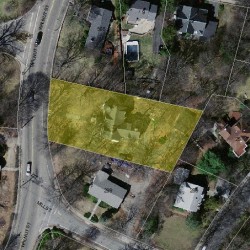 295 Mill St, Newton MA 02460-2437 aerial view