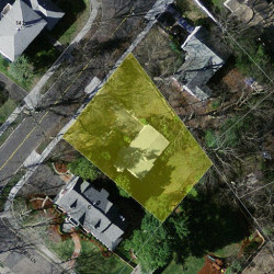 140 Greenwood St, Newton MA  02459-3013 aerial view