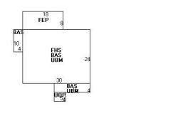 350 California St, Newton MA 02458-1054 floor plan