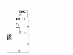242 Adams Ave, Newton MA  02465-1504 floor plan