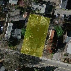 199 Church St, Newton MA  02458-1905 aerial view