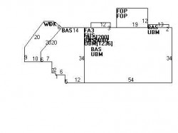 45 The Ledges Rd, Newton MA  02459-2072 floor plan
