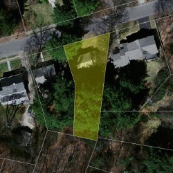 68 Avalon Rd, Newton MA 02468-1612 aerial view