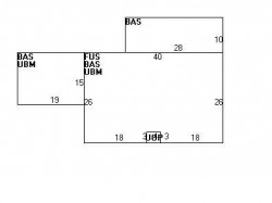 84 Fairmont Ave, Newton MA  02458-2506 floor plan