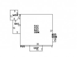 17 Fairview Ter, Newton MA  02465-2421 floor plan