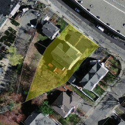 31 Florence St, Newton MA 02459-2847 aerial view