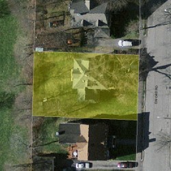 59 Oxford Rd, Newton MA 02459-2407 aerial view