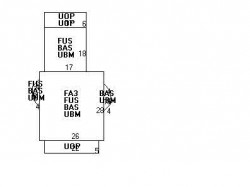 46 Court St, Newton MA  02458-1264 floor plan