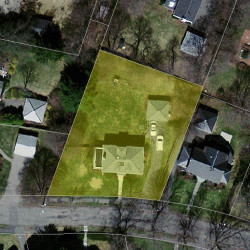39 Nehoiden Rd, Newton MA 02468-1923 aerial view