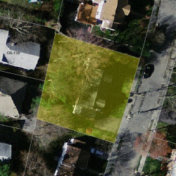 47 Avondale Rd, Newton MA 02459-1618 aerial view