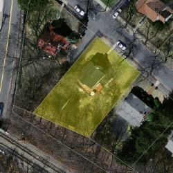 96 Larchmont Ave, Newton MA 02468-2014 aerial view
