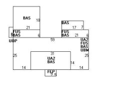 249 Commonwealth Ave, Newton MA  02459 floor plan