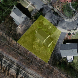78 Larchmont Ave, Newton MA  02468-2014 aerial view