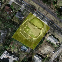 1470 Commonwealth Ave, Newton MA  02465-2832 aerial view