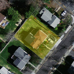 278 Spiers Rd, Newton MA  02459-3727 aerial view