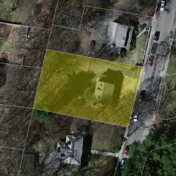 21 Beaumont Ave, Newton MA  02460-2313 aerial view