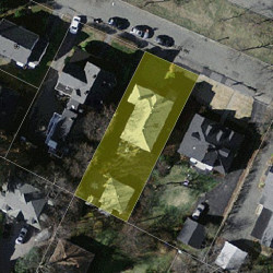 86 Waban St, Newton MA 02458-1415 aerial view