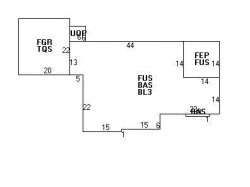 14 Manor House Rd, Newton MA  02459-1520 floor plan