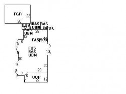 33 Prince St, Newton MA  02465-2608 floor plan