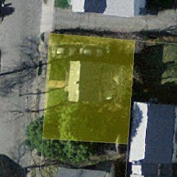 52 Rustic St, Newton MA 02458-1024 aerial view