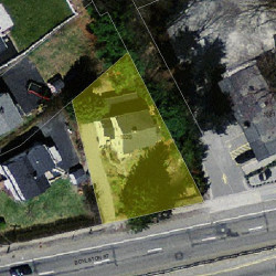 1029 Boylston St, Newton MA 02461-1318 aerial view