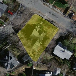32 Arlington St, Newton MA 02458-2423 aerial view