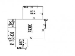 1800 Beacon St, Newton MA 02468-1434 floor plan