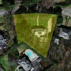 74 Sylvan Ave, Newton MA 02465-3026 aerial view