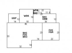 127 Gordon Rd, Newton MA 02468-1226 floor plan