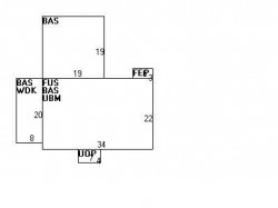 335 Ward St, Newton MA 02459-1214 floor plan