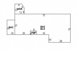 658 Dedham St, Newton MA 02459-3322 floor plan