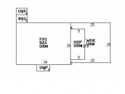 574 Chestnut St, Newton MA 02468-1614 floor plan