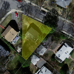 7 Windermere Rd, Newton MA  02466-2521 aerial view