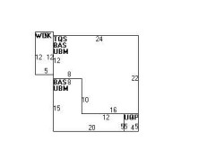 7 Sheridan St, Newton MA  02465-1035 floor plan