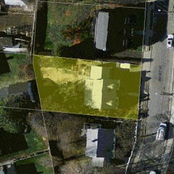 49 Jasset St, Newton MA 02458-1055 aerial view