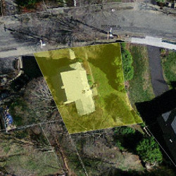 25 Beecher Pl, Newton MA 02459-2344 aerial view