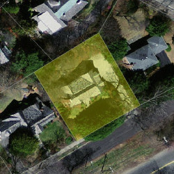 1151 Commonwealth Ave, Newton MA  02465-2908 aerial view