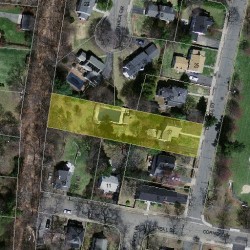 37 Cornell St, Newton MA 02462-1107 aerial view