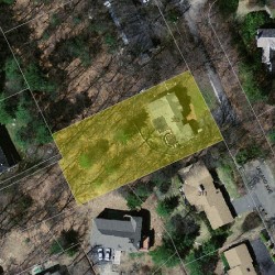 303 Upland Ave, Newton MA 02461-2002 aerial view